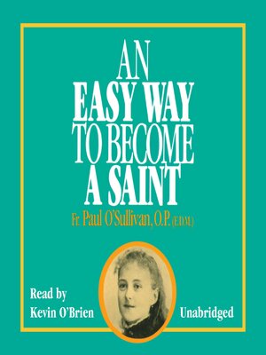 cover image of An Easy Way to Become a Saint